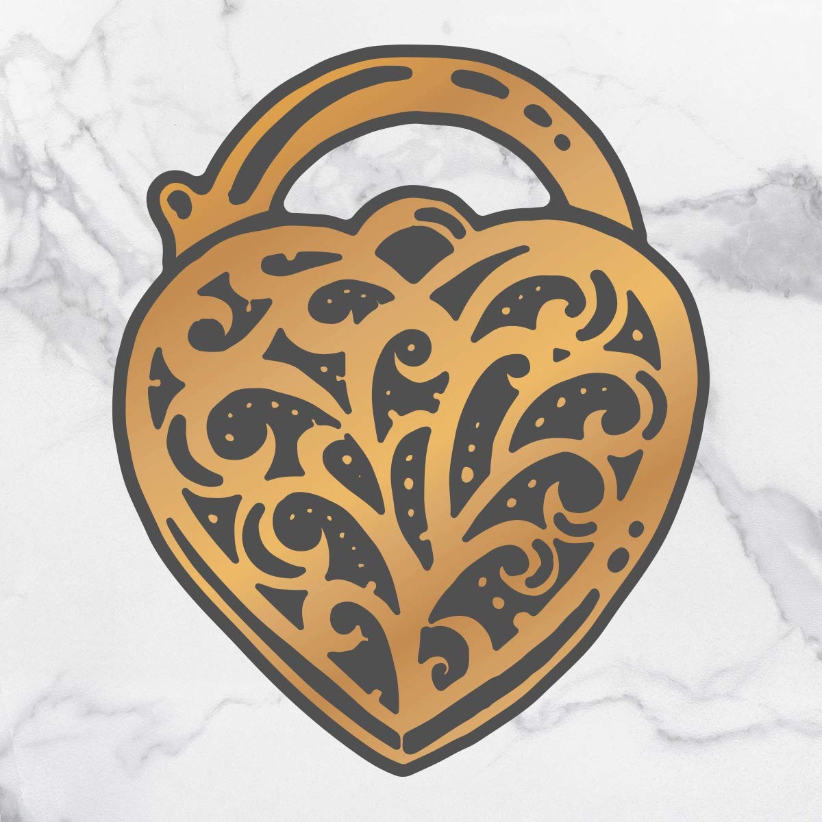 Couture Creations ACO727721 Heart Locket Cut and Create Die