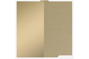 G-HUBBLE Upgraded 260x271mm for Centauri Carbon Build Plate PEI Sheet mooth Textured 100% Imported Thicker PEI Film Spring Steel Flex Print Bed for Elegoo Centauri Carbon 3D Printer