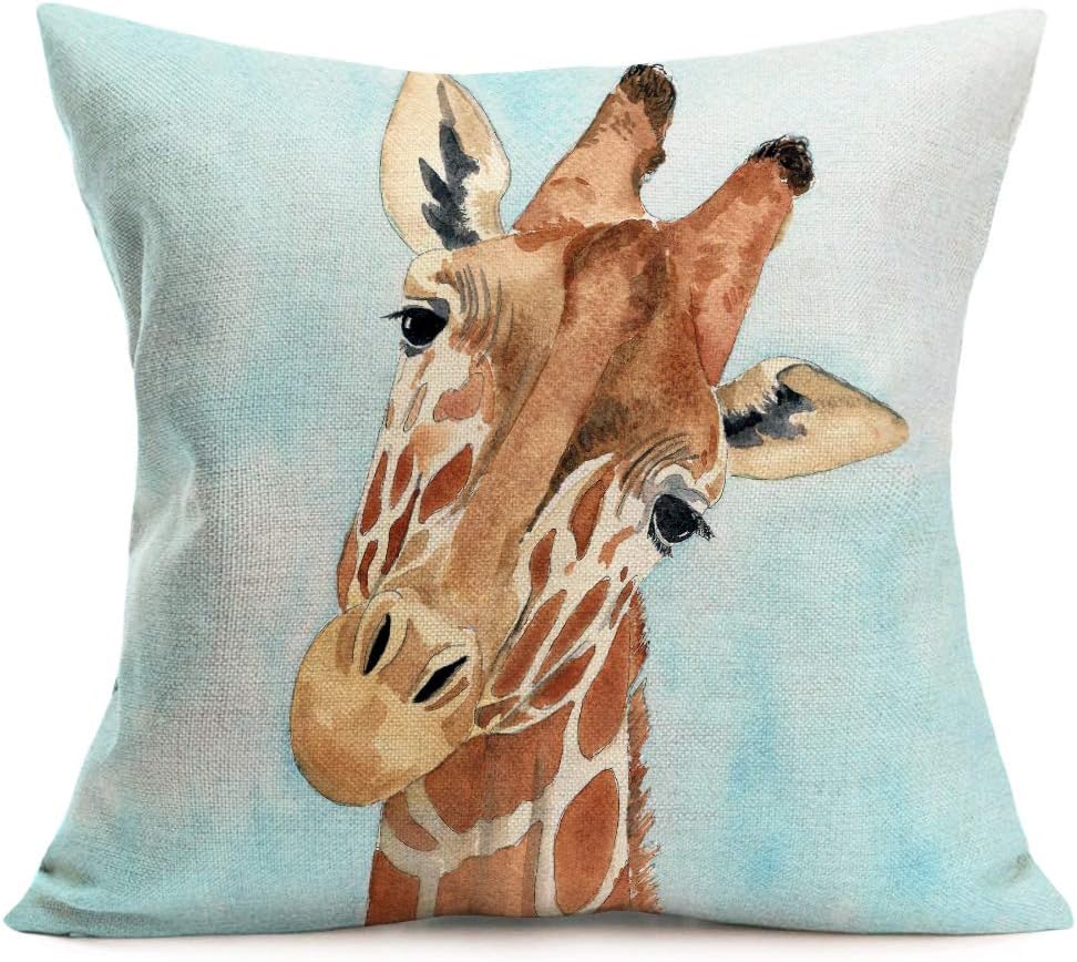giraffe pillow case