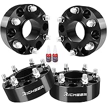 YHTAUTO 2" Wheel Spacers 6x4.5 Lug – Hubcentric 66.1mm For Nissan Frontier, Pathfinder, Xterra