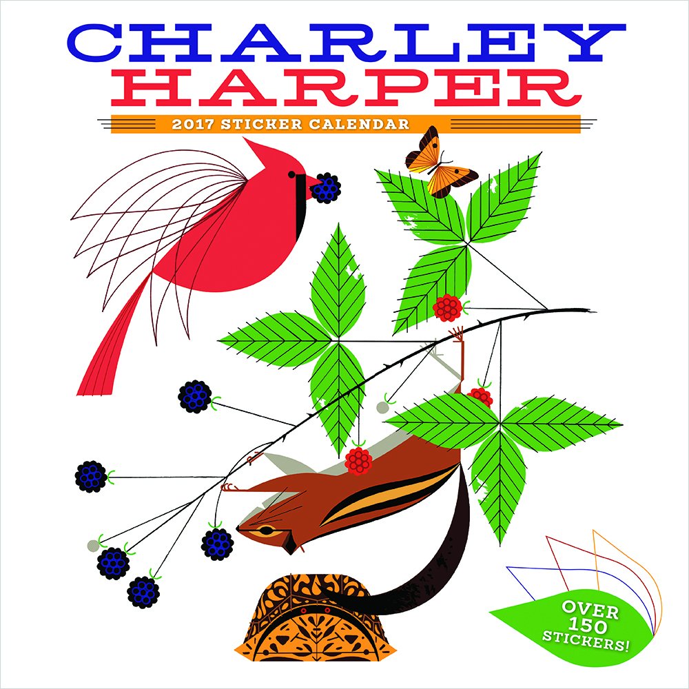 Charley Harper 2017 Wall Calendar Books Arts Psychology iresearchnet