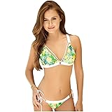 Mapalé 6936 Womens Sexy Triangle Top Thong Bottom