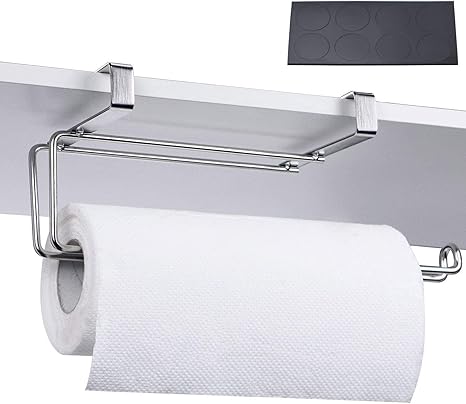 HULISEN Küchenrollenhalter, über dem Schrank, Edelstahl Handtuchhalter
