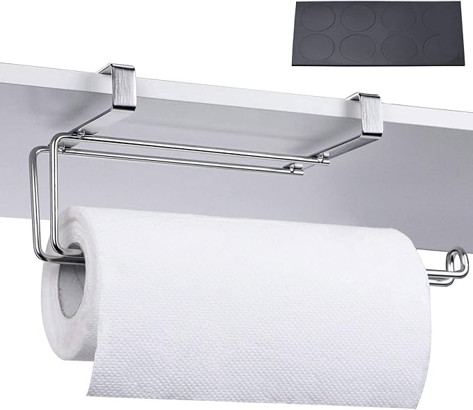 HULISEN Küchenrollenhalter, über dem Schrank, Edelstahl Handtuchhalter