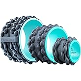 FitBeast Back Roller, Back Wheel Foam Roller - Targeted Muscle Roller for Deep Tissue Massage, Back Stretcher