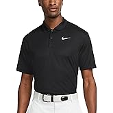 Nike Dri-FIT Men’s Victory Core Golf Polo – Solid & Stripe Styles, 4-Way Stretch, Moisture-Wicking Performance Shirt
