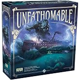 Unfathomable | Strategy Game for Teens and Adults | Arkham Horror | Hidden Traitor Board Game | Ages 14+ | 3-6 Players | Average Playtime 120-240 Minutes | Made by Fantasy Flight Games