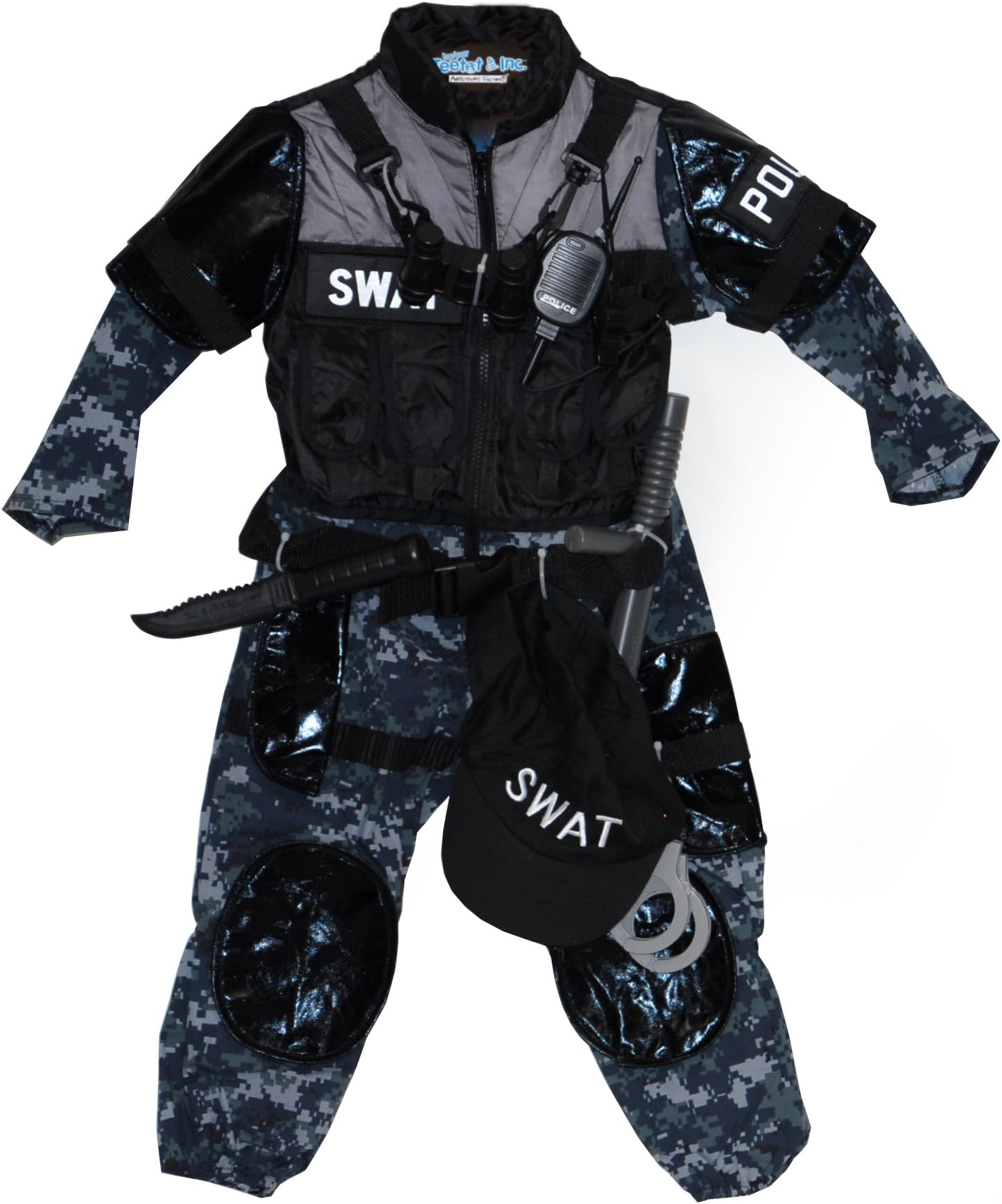 Boy's Police SWAT Team Costume 5-6