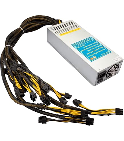 Amd Placa Base 94% Platinum Del 1400W PSU Power Supply Kit 220-240v For ...