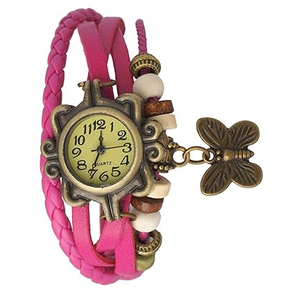 Alkh Analogue Girl's & Women's Watch - HOT Pink DORI