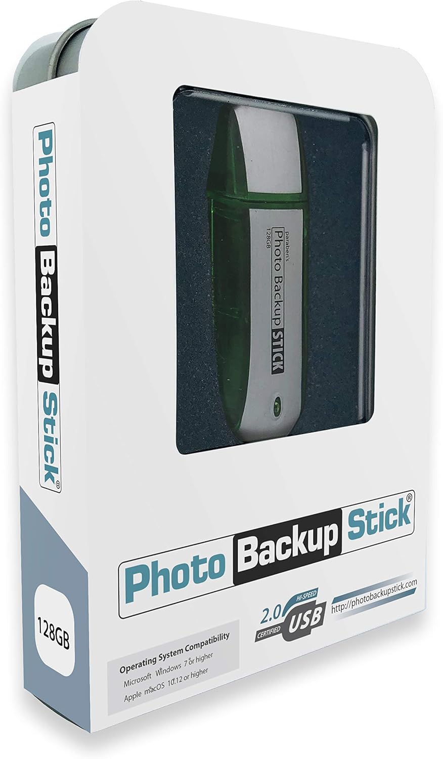 Paraben Photo Backup Stick 128GB. Photo Stick To Back Up Pictures from