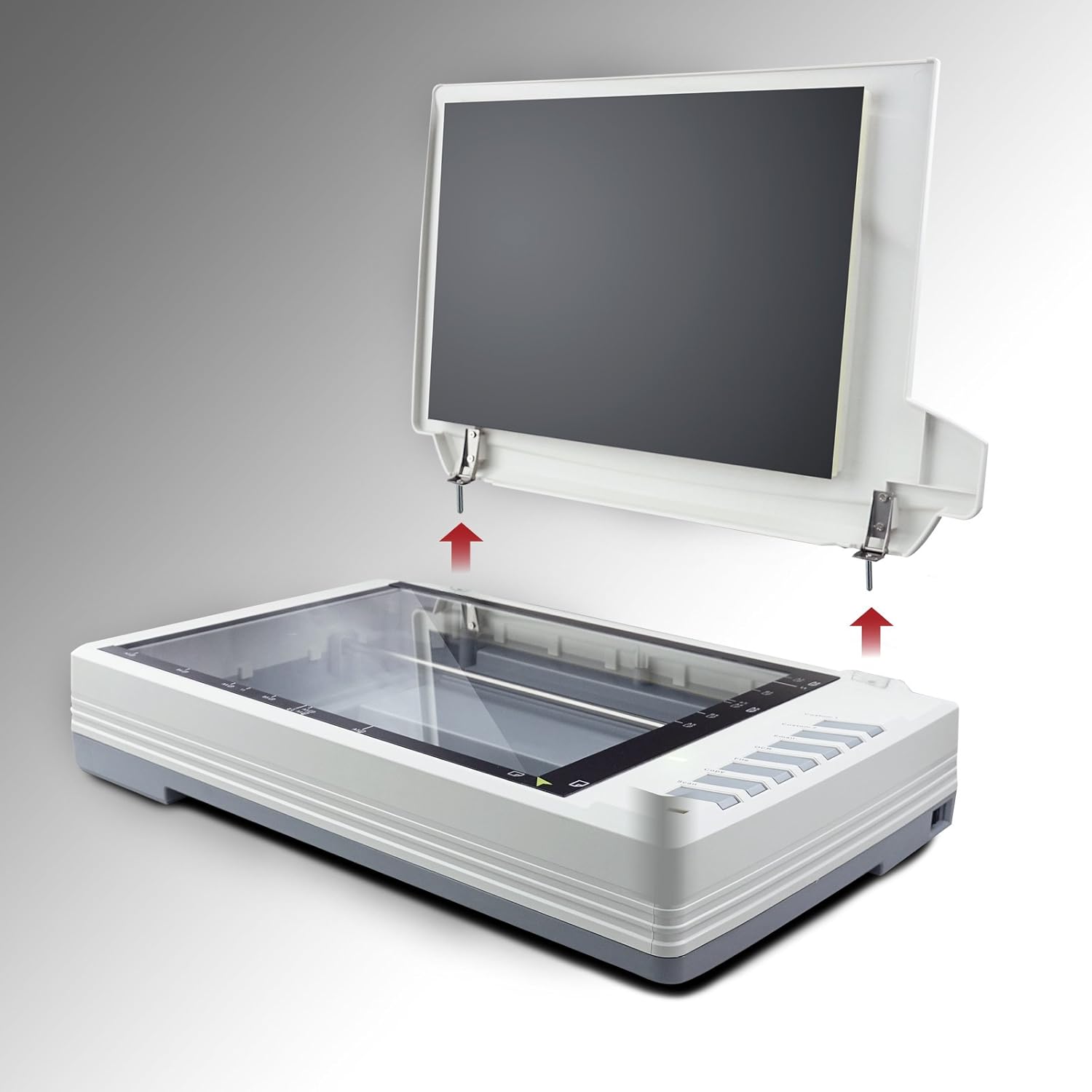 Plustek OpticPro A320L - A3 CCD Graohic Flatbed Scanner, 1600 dpi Resolution with Dual Light Design. Suitable for Graphic Design, Artwork and Artists. Support Mac, Windows, Twain and ICA: Electronics