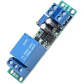 Chazcool DC 12V Timer Switch, Timer Relay Switch Module, Adjustable 0 to 25 Second Trigger Turn Off Module for Car Lamp Delay