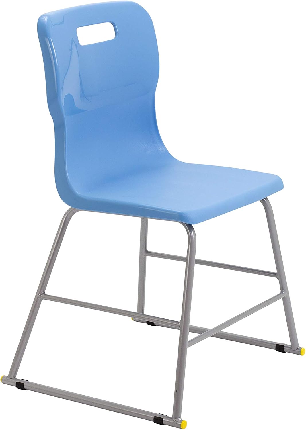 Titan Classroom High Chair-Size 3, Ages 5-7, Sky Blue, 53 x 55 x 82 cm
