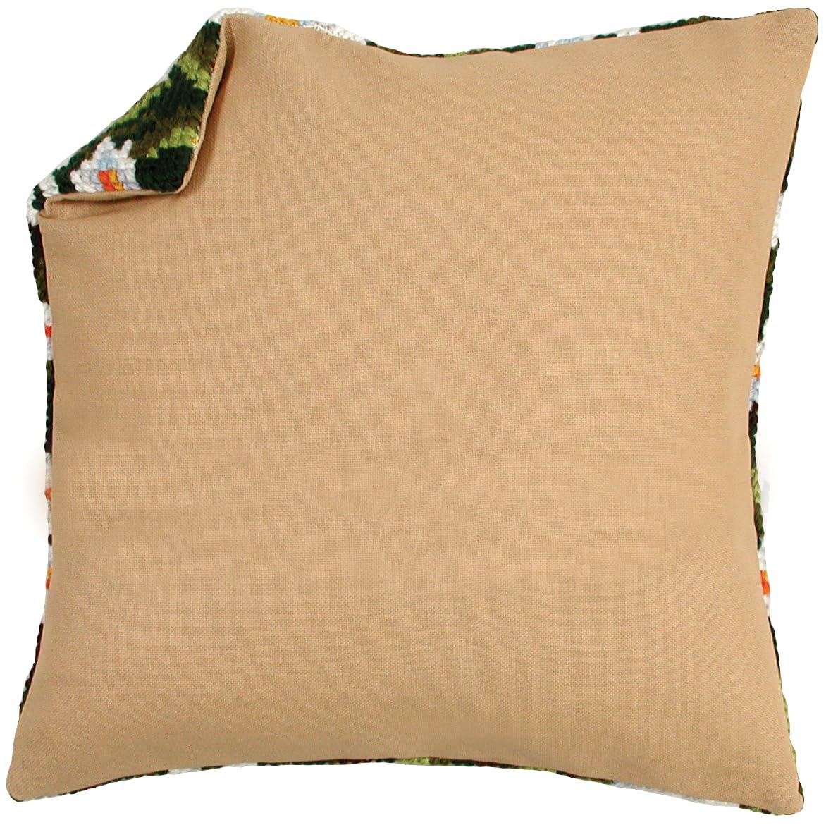 Vervaco Cushion Back 45X45CM, 100% Cotton, Ecru, 7.5 x 1 x 7.5 cm