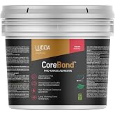 Lucida Surfaces CoreBond Pro-Grade Solvent Free Vinyl Flooring Pressure Sensitive Adhesive | 1 Quart