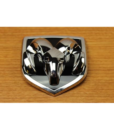 2nd Gen Front Grille Head Emblem – Black & Red Badge Nameplate For 94-02 Pickups