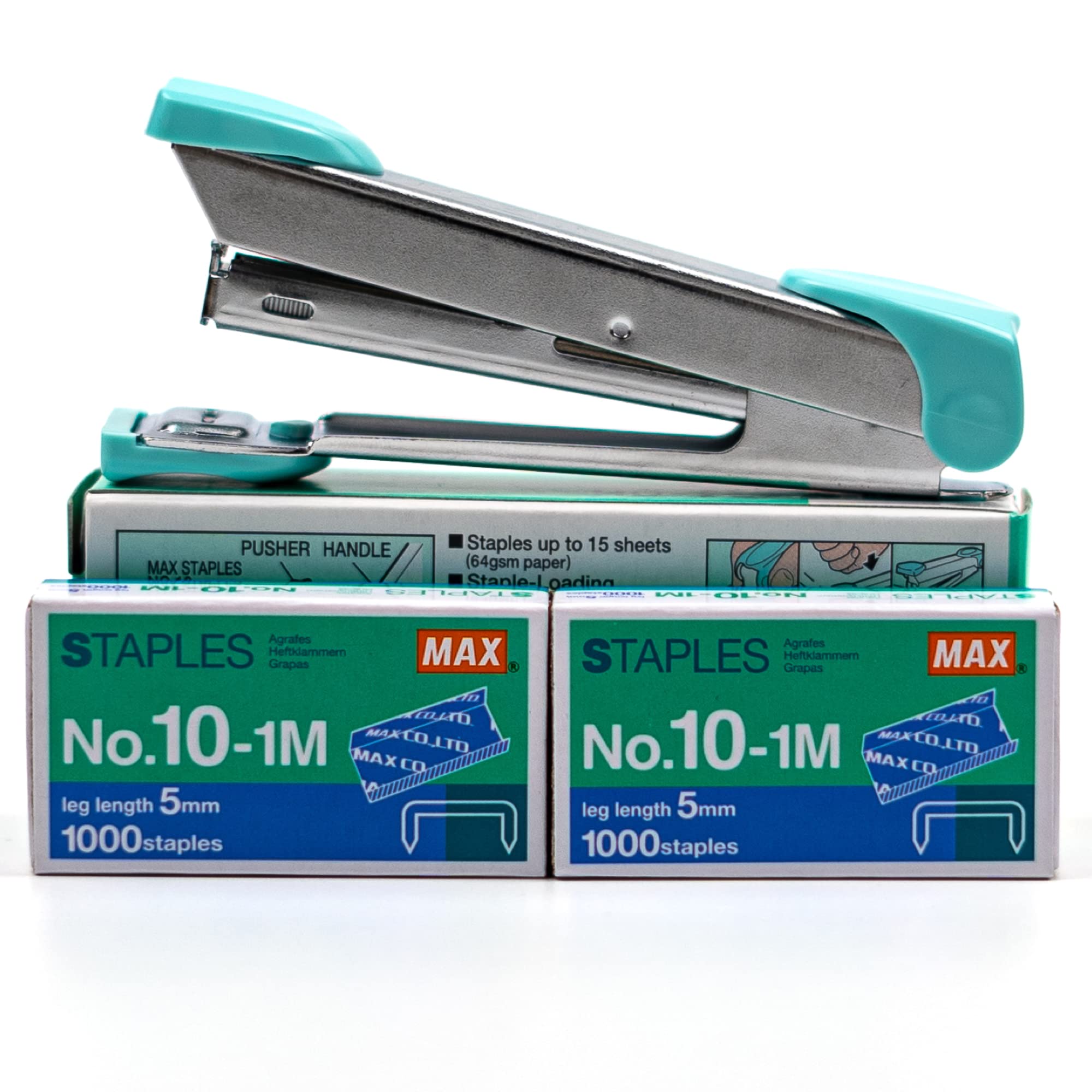 Quality Max HD-10 Stapler Set with 2 Boxes (2000) Staples
