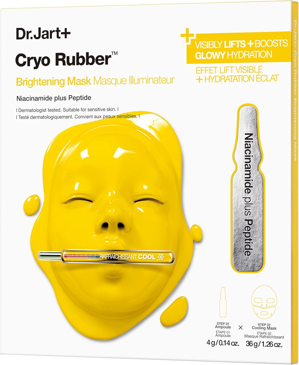 Dr.Jart+ Cryo Rubber Hydrogel Brightening Mask with Niacinamide