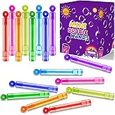 Bulk Neon Mini Bubbles Party Favors for Kids 100 Pack, Small Easter Non Candy Treat Goodie Bag Stuffers Fillers Toys Gifts Bulk for Toddler, Classroom Carnival Prize Game for Birthday Parade Throw