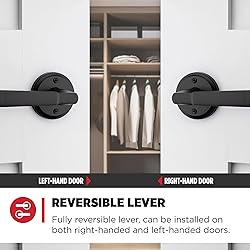 Kwikset Perth Dummy Door Handle, Single Sided Lever