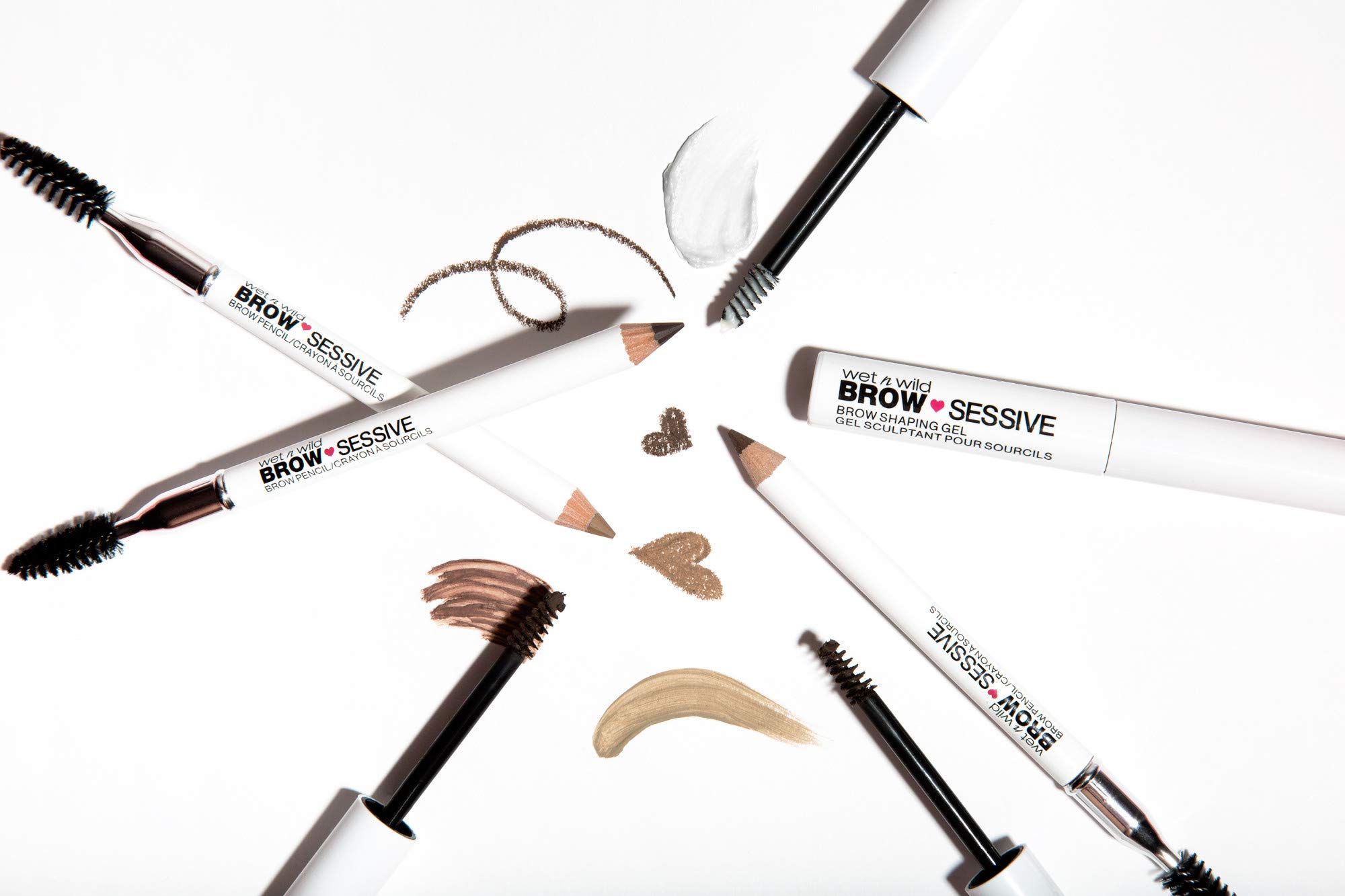 wet n wild Brow-Sessive Eyebrow Shaping Makeup Gel Brown