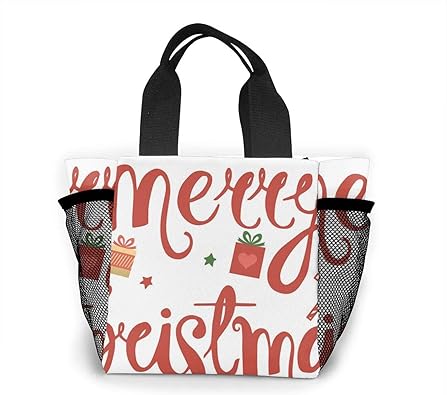 Amazon メリークリスマス ワードアート トートバッグ レディース ハンドバッグ おしゃれ 買い物バッグ 個性 エコバッグ スポーツトートバッグ 人気 マザーバッグ ランチバッグ トートバッグ