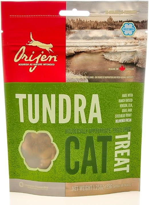 orijen tundra cat treats
