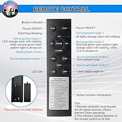 Party Lights Dj Disco Ball Light with Pattern