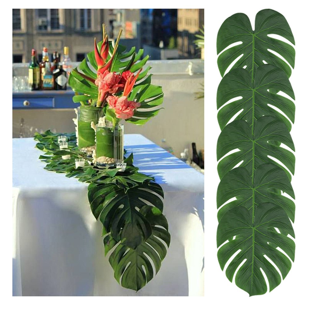Best palm print table runner