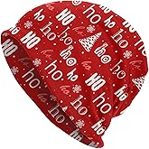 LAIPUTER Holiday Beanie Standard Closed Chemo Knitted Hats Baggy Slouchy Skull Cap Cancer Headwear for Women Men