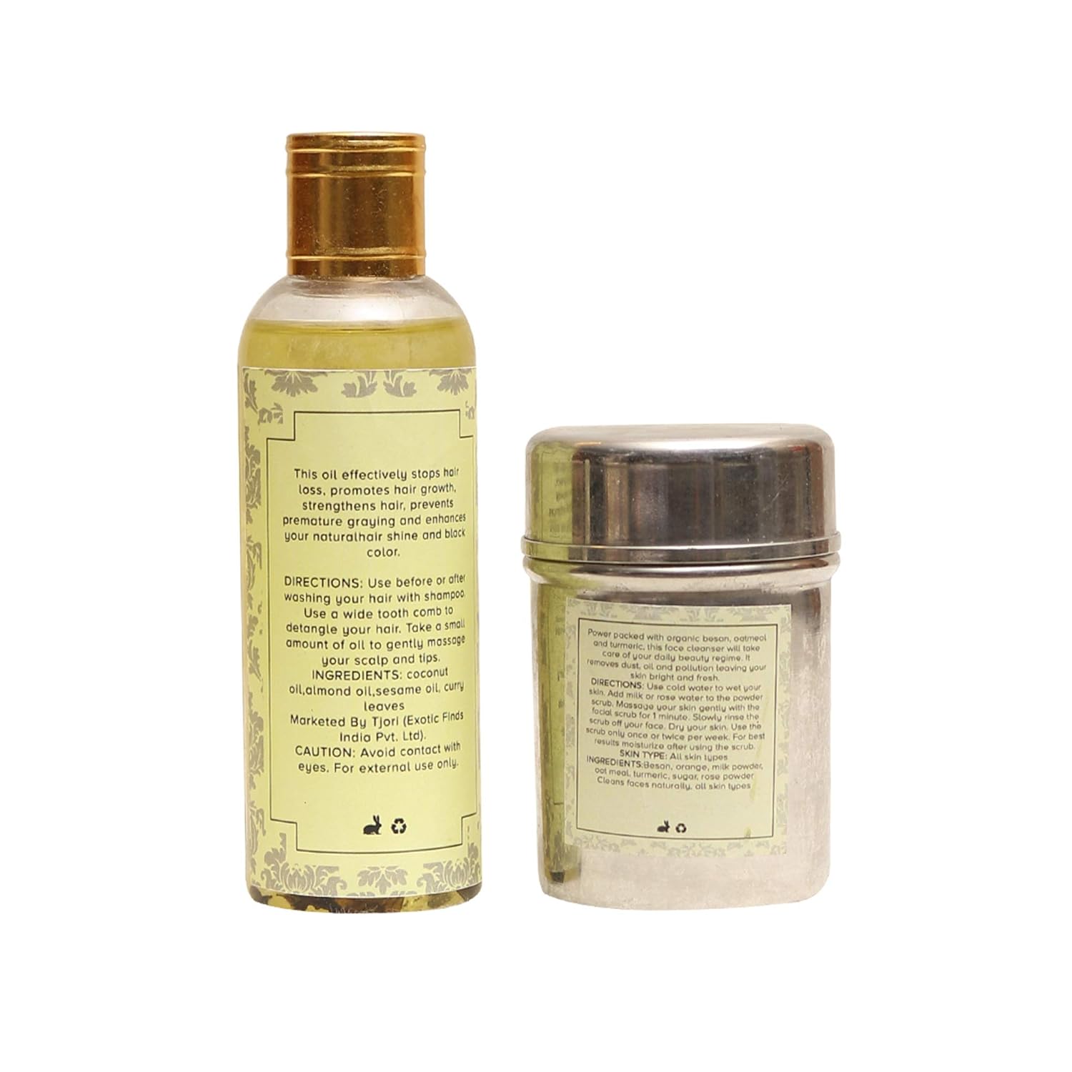 Buy Tjori Face Cleanser Curry Leaves Hair Oil Beauty Organic