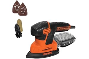 BLACK+DECKER MOUSE 1.2 Amp Electric Detail Sander (BDEMS600)