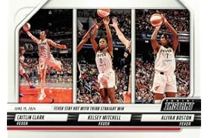 GENERIC 2024 Panini Instant WNBA #78 Caitlin Clark Kelsey Mitchell Aliyah Boston Basketball Card - Indiana Fever Limited to 1075
