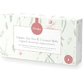 Femallay Organic Tea Tree Vaginal Melts &ndash; Hygiene &amp; Cleansing &ndash; 1-pack