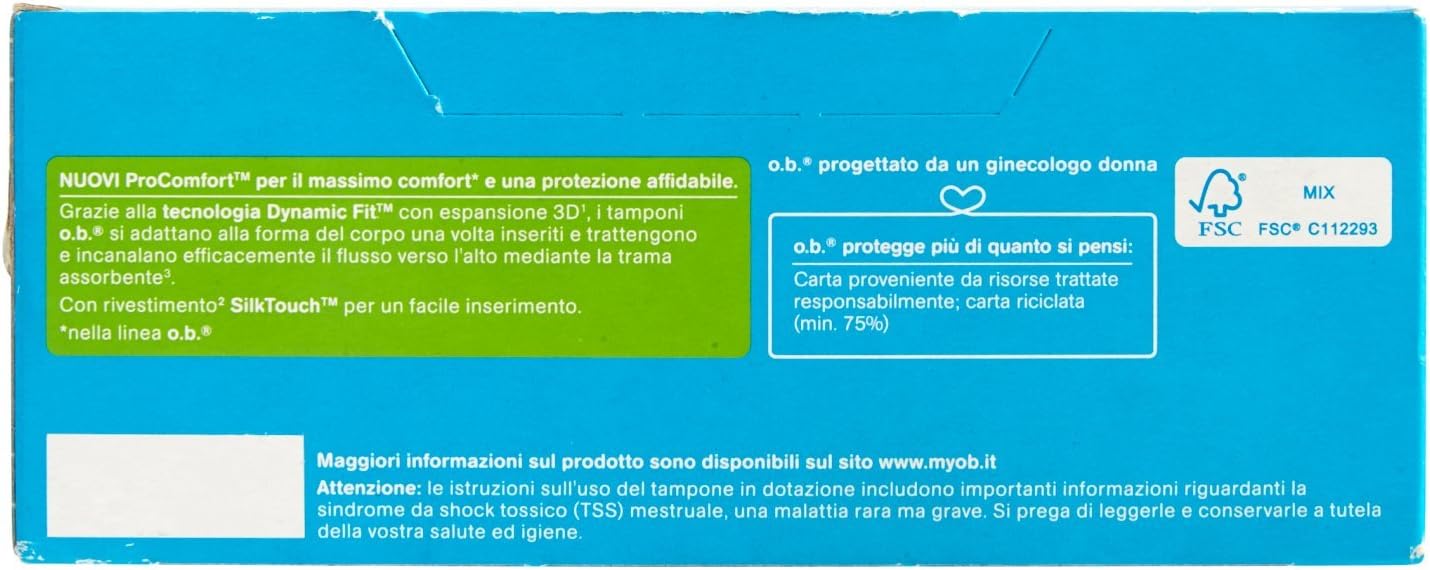 O.B. - Tampons, Super Plus, Easy Insertion and Reliable Protection - 16 Pieces - Image 4