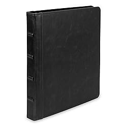 Samsill Vintage Hardback 3 Ring Leather