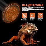 LUCKY HERP Ceramic Heat Emitter 150W Reptile Bulbs 2Pack E27 Vivarium view 3