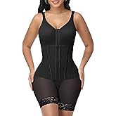 M MYODRESS Fajas Colombianas Moldeadoras Full Body Shaper Tummy Tuck Post Surgery Compression Garment Shaping Girdles Zipper