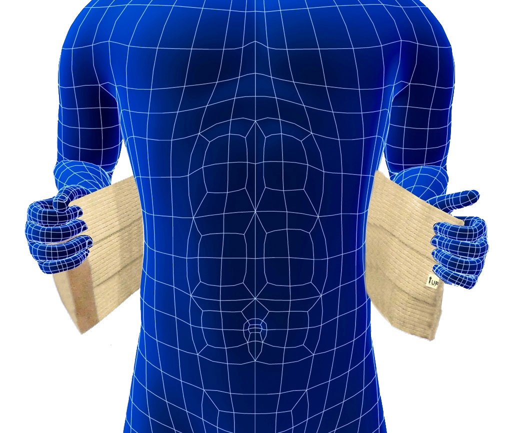 Amazon.com: Tynor Tummy Trimmer Or Abdominal Belt - Small (8-Inch Width): Health & Personal Care