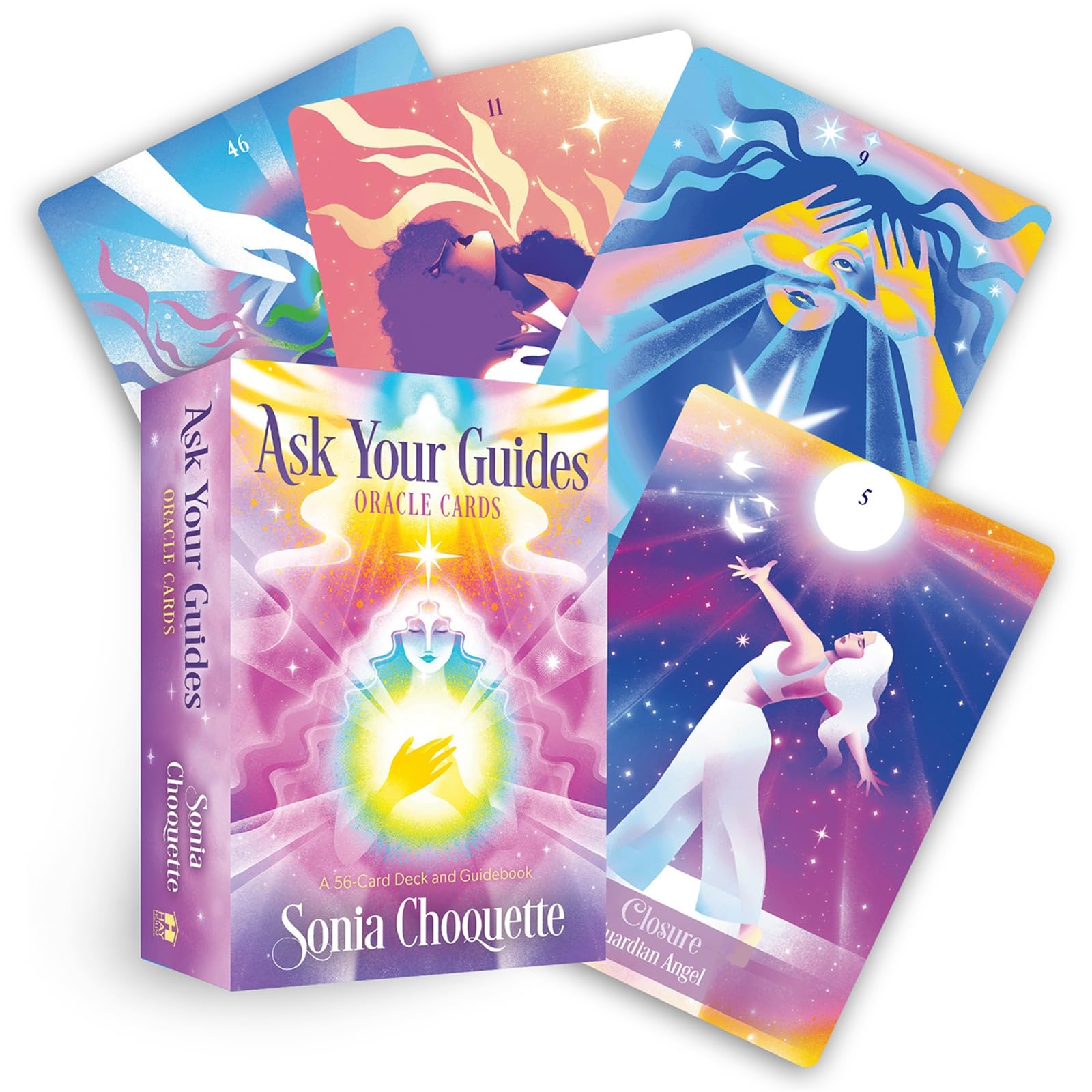 Ask Your Guides Oracle Cards: A 56-Card Deck and
