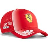 PUMA Scuderia Ferrari F1 2026 Lewis Hamilton Hat Collection | Curved brim, Team and partner logos, Officially licensed
