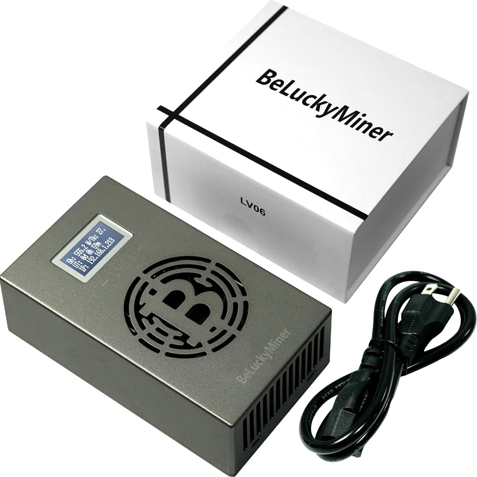 Dogecoin Miner Lucky Miner 06 Bitcoin Miner BTC Lotto Machine 500GH/S  Hashrate BM1366 ASIC Chip Bitcoin Miner Machine