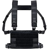 ONETIGRIS ROC Chest Rig Tactical Modular Panel with Removable Shoulder Strap and Waist Strap