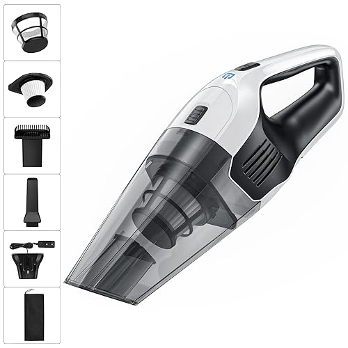 Handheld Vacuum 8000Pa, Wall-Mounted Rechargeable Powerful Hand