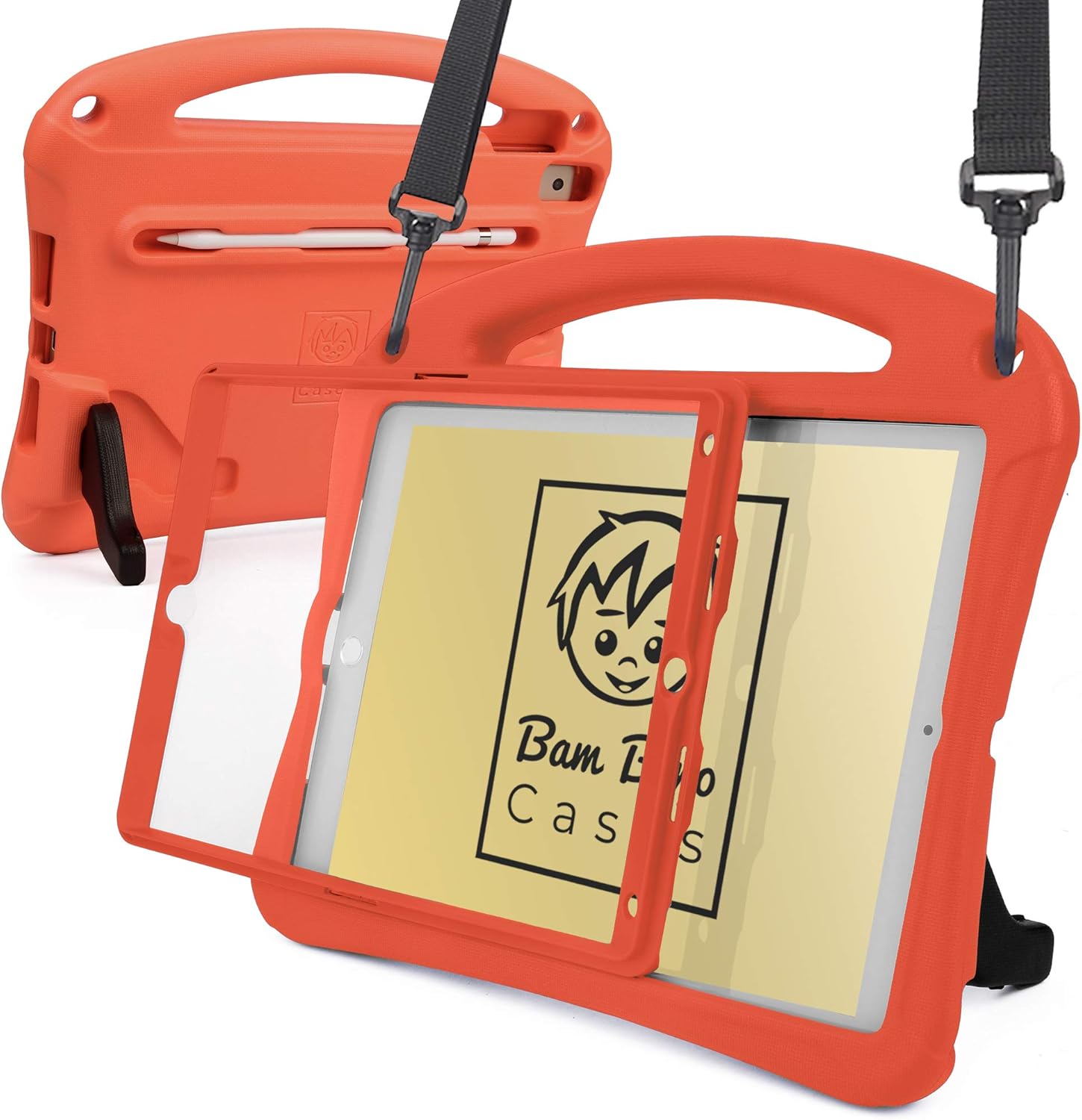 Bam Bino Space Suit iPad 9th Generation Case Kids, iPad 8th/7th (2021/2020/2019) 10.2 inch iPad Case