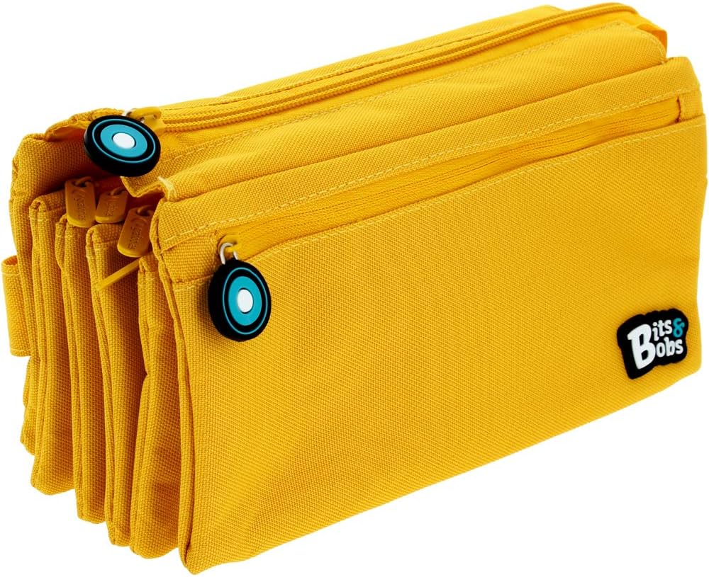 Grafoplás Bits & Bobs Pencil Cases 23 Centimeters Yellow (Amarillo)