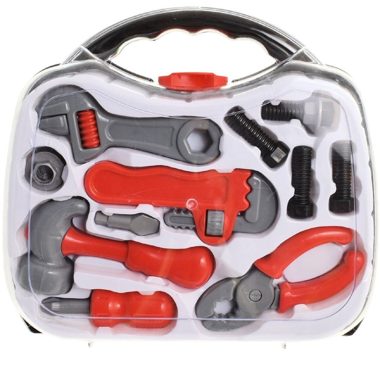 Kids Children Tool Kit Set Kit Works Case Box Carry Case Role Play Activity Set