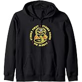 Cobra Kai Strike First Cobra Logo TV Show Zip Hoodie