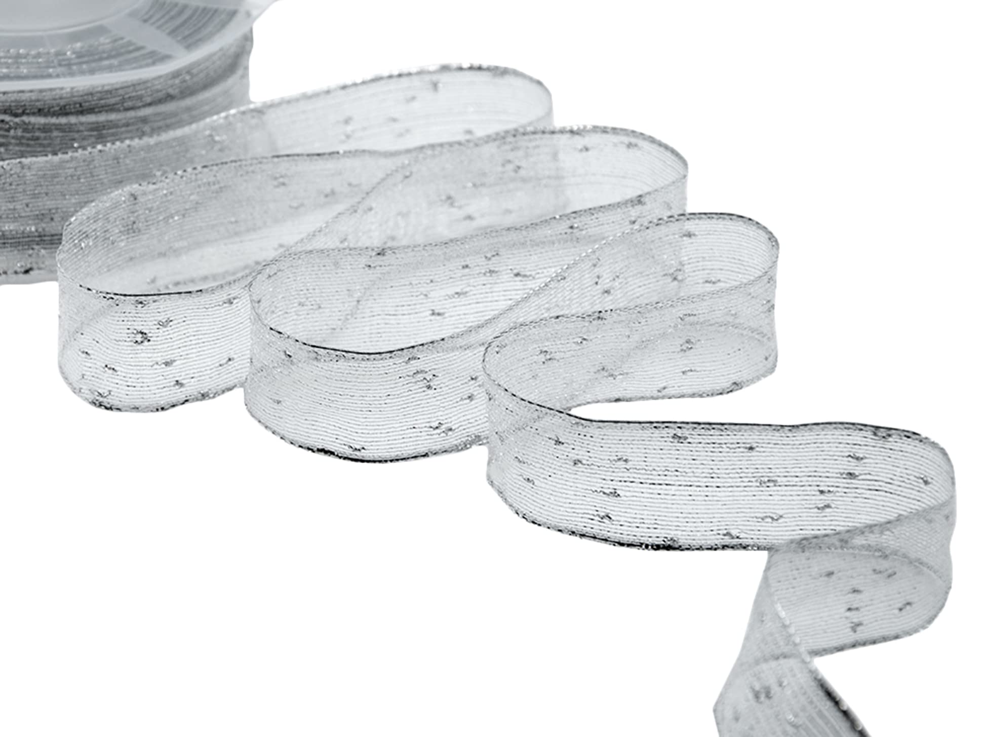 Furlanis Ribbon, Canvas, Silver, 11.5x11.5x4.5 cm
